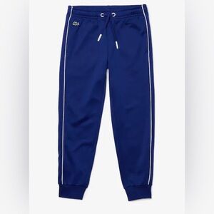 Lacoste Boys' Heritage Fleece Sweatpants/Joggers in Royal Blue - Size 10
